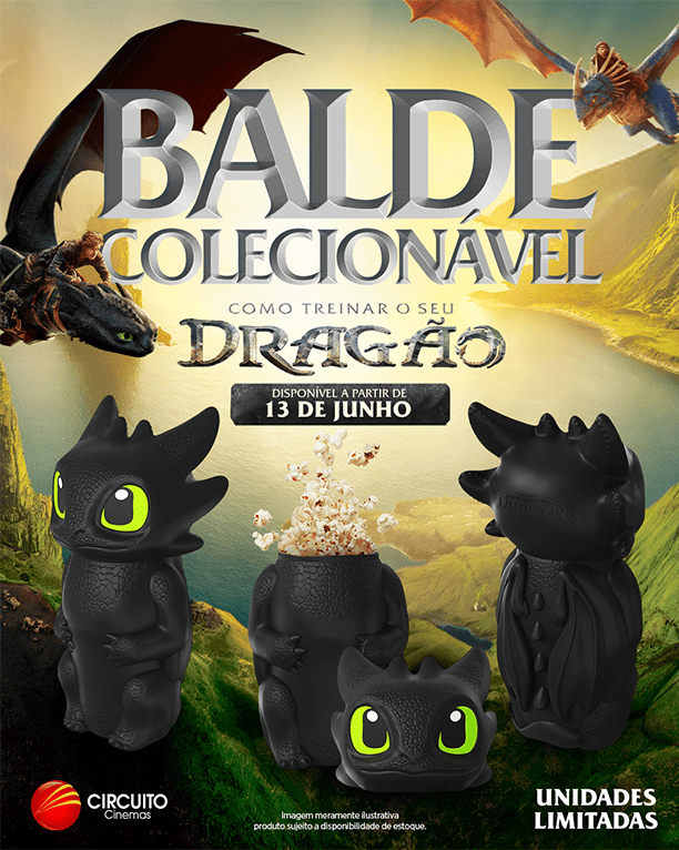 Como Treinar o seu Dragão - Balde
