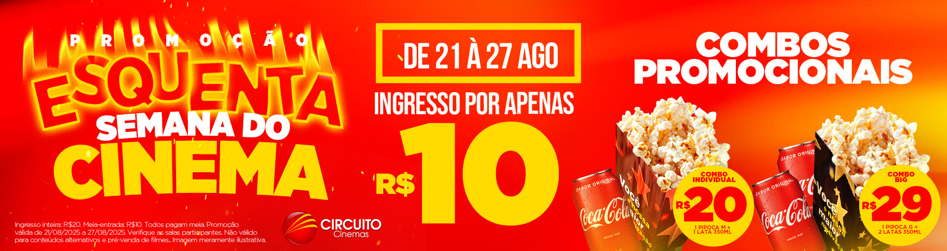 Esquenta  Semana do Cinema - Partage e Karajas