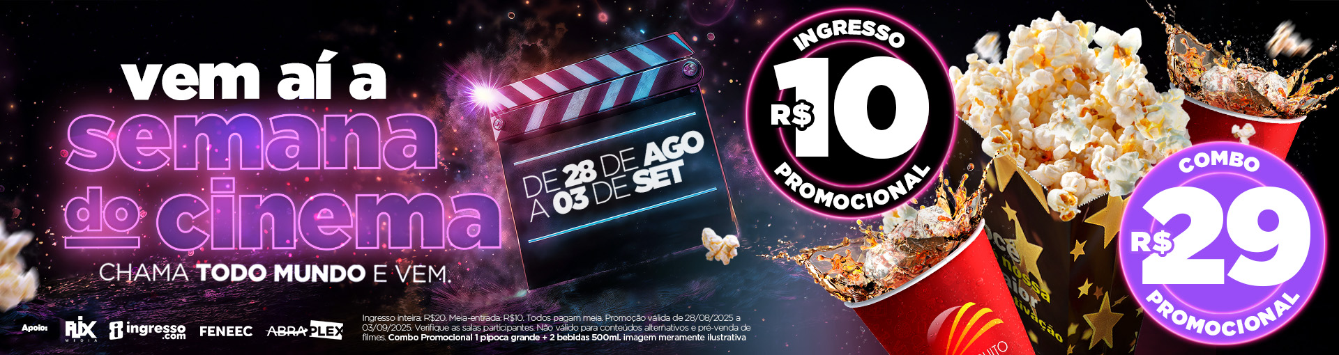 Semana do Cinema 2025