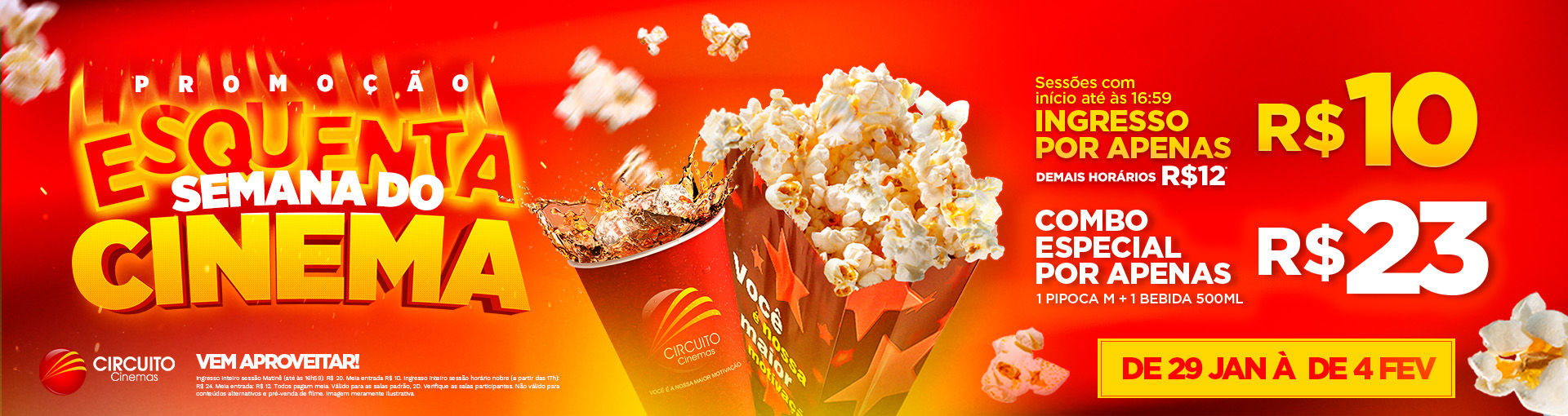 Esquenta Semana do Cinema