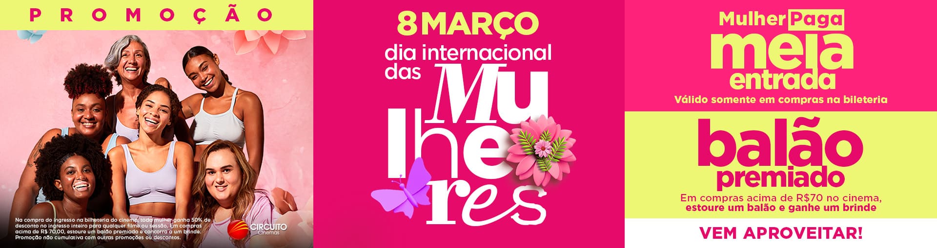 Promoção Dia Internacional Das Mulheres 