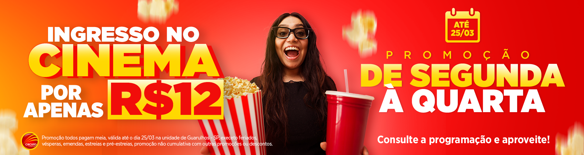 Promoção Segunda e Quarta - Guarulhos