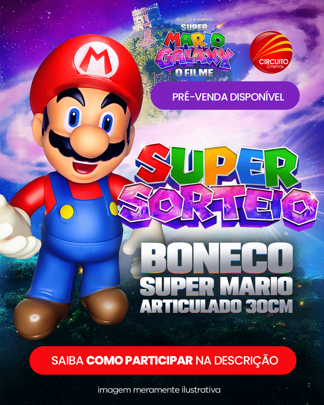 Sorteio Super Mario - Penápolis