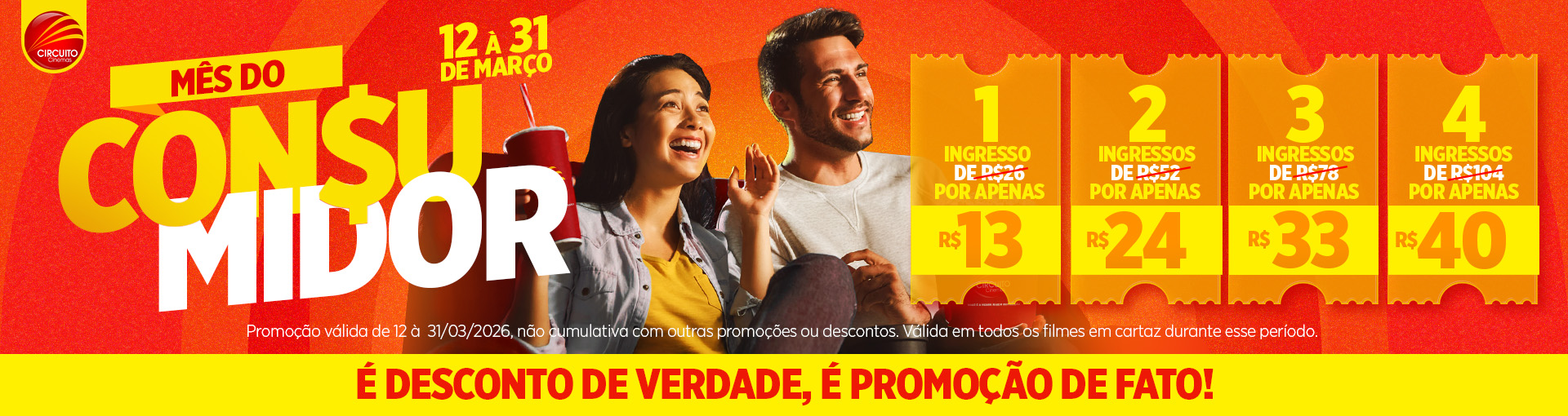 Semana do Consumidor Demais Cinemas