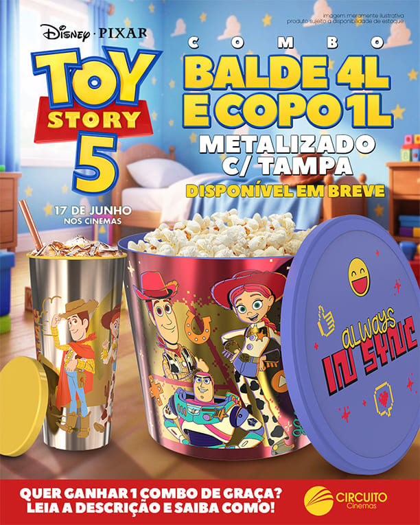 Balde Toy Story 5