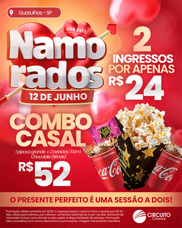 Dia dos Namorados - guarulhos